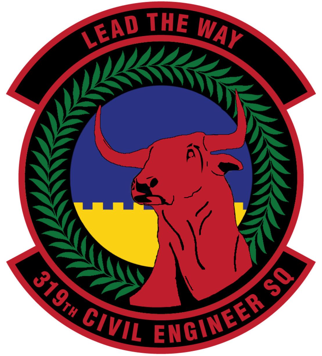 This is an image of the 319th Civil Engineer Squadron seal.