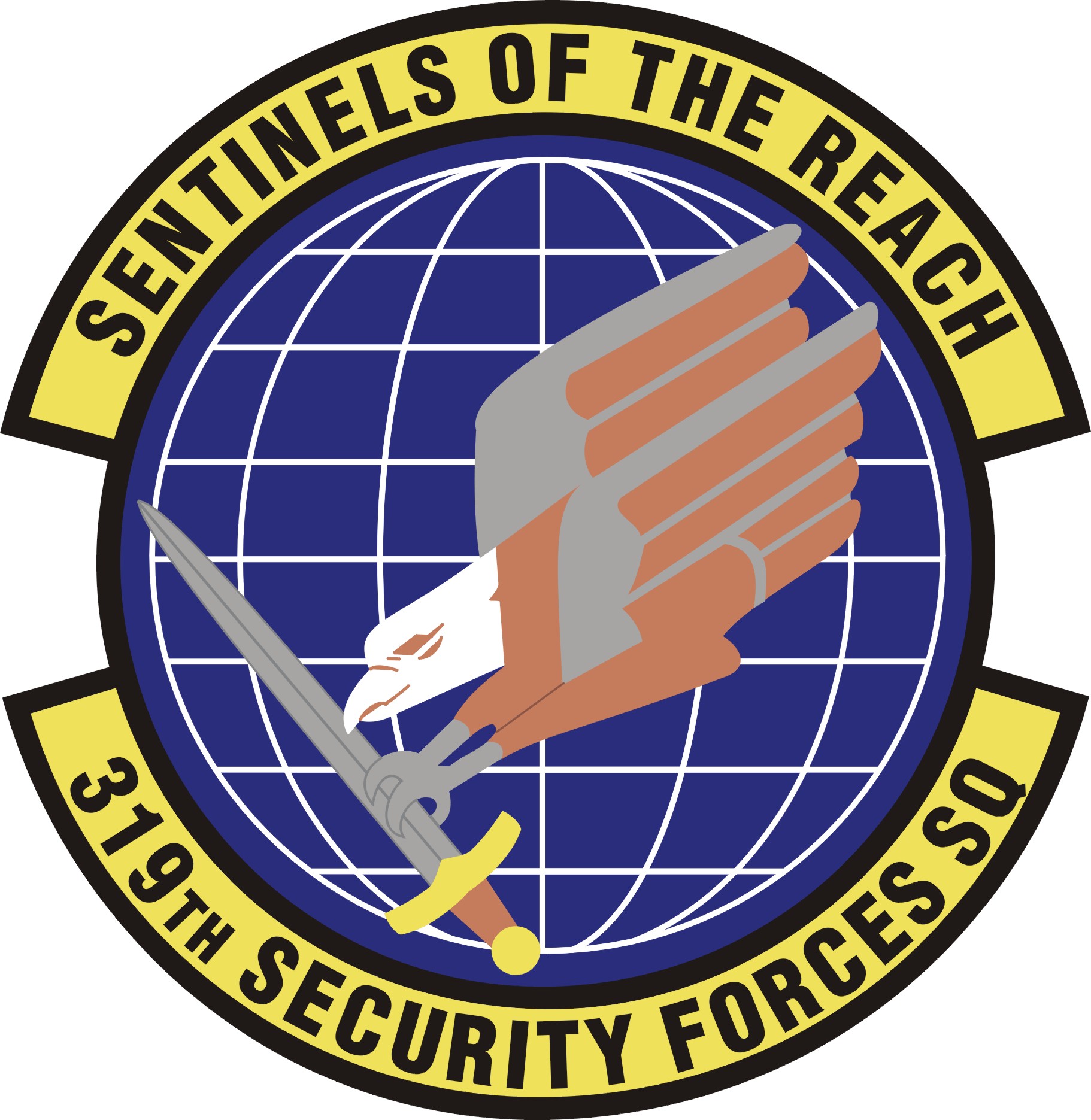 This is an image of the 319th Security Forces Squadron seal.