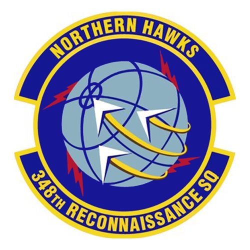 This is an image of the 348th Reconnaissance Squadron's seal.