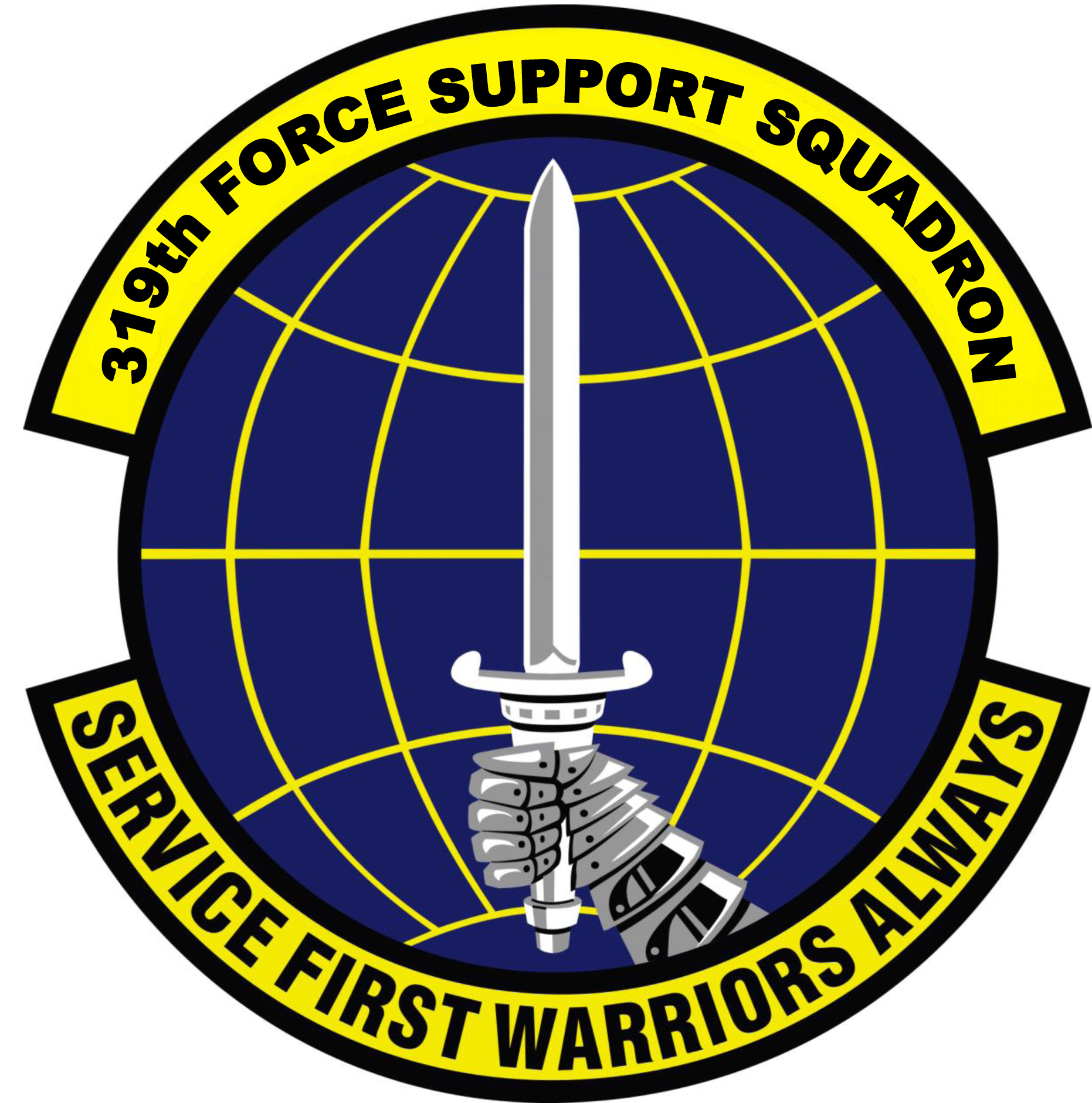 This is an image of the 319th Force Support Squadron seal.