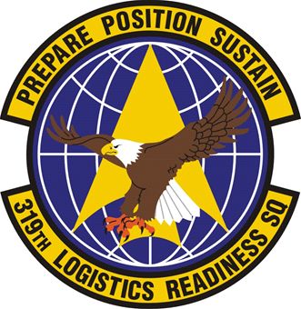 This is an image of the 319th Logistics Readiness Squadron seal.